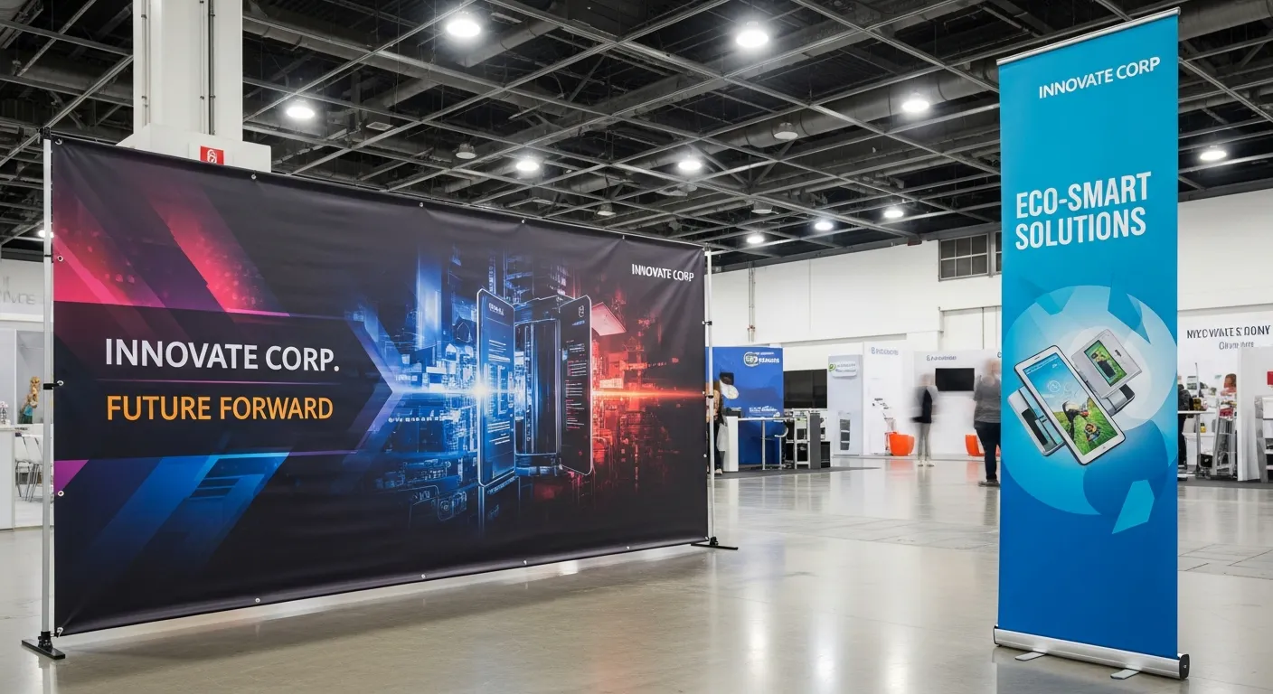 PVC Banners vs Roller Banners - Which is Right for Your Event?